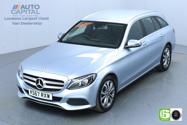 2017 67 MERCEDES-BENZ C-CLASS 2.1 C 220 D Sport 170 BHP Auto Leather Seats Low Emission