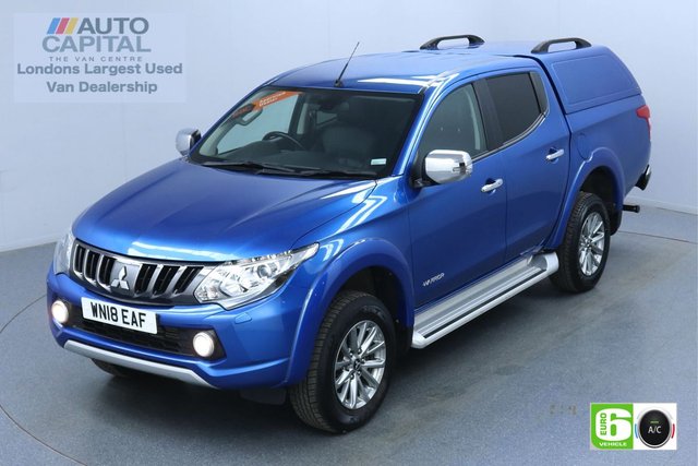 2018 18 MITSUBISHI L200 2.4 DI-D 4WD warrior Auto 180 Bhp Leather Seats Low Emission