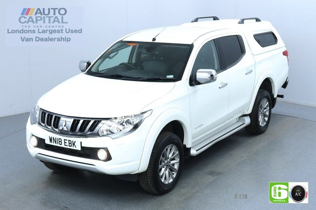 2018 18 MITSUBISHI L200 2.4 DI-D 4WD warrior Auto 180 Bhp Leather Seats Low Emission
