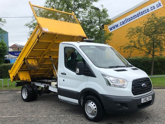 2015 64 Ford Transit 350 TDCi 125 S/CAB TIPPER [ LOW MILEAGE ]  TWIN WHEELS RWD