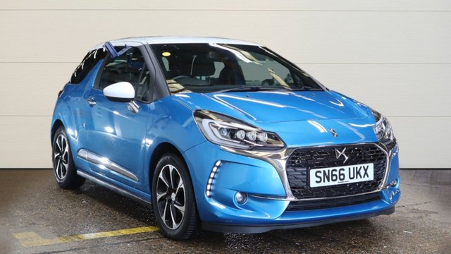 2016 66 DS DS 3 1.2 PURETECH ELEGANCE S/S EAT6 3d 109 BHP AUTOMATIC