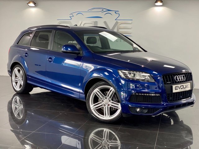 2014 S Audi Q7 3.0 TDI QUATTRO S LINE PLUS 5d 245 BHP