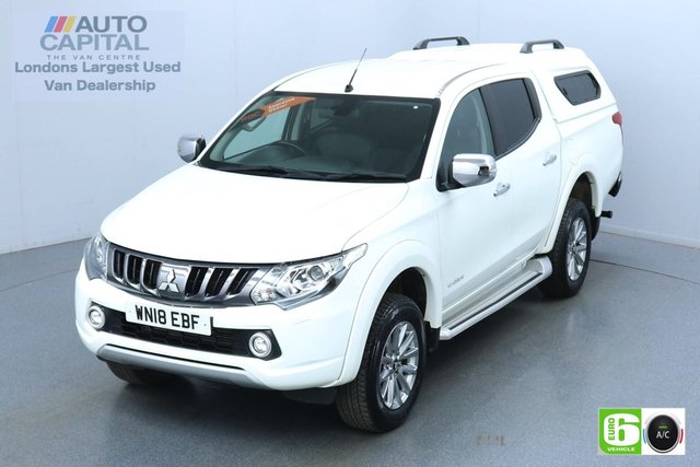 2018 18 MITSUBISHI L200 2.4 DI-D 4WD warrior Auto 180 Bhp Leather Seats Low Emission