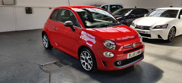 2016 66 Fiat 500 1.2 S 3d 69 BHP