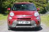 USED 2017 17 FIAT 500L 1.2 MULTIJET TREKKING 5d 95 BHP OPERA RED, LOW RUNNING COSTS