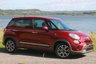 USED 2017 17 FIAT 500L 1.2 MULTIJET TREKKING 5d 95 BHP OPERA RED, LOW RUNNING COSTS