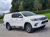 USED 2017 17 TOYOTA HI-LUX 2.4 INVINCIBLE 4WD D-4D DCB 148 BHP ** NO VAT ** NO VAT  + CANOPY