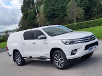 USED 2017 17 TOYOTA HI-LUX 2.4 INVINCIBLE 4WD D-4D DCB 148 BHP ** NO VAT ** NO VAT  + CANOPY