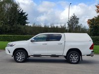 USED 2017 17 TOYOTA HI-LUX 2.4 INVINCIBLE 4WD D-4D DCB 148 BHP ** NO VAT ** NO VAT  + CANOPY