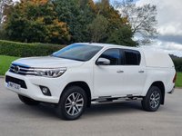 USED 2017 17 TOYOTA HI-LUX 2.4 INVINCIBLE 4WD D-4D DCB 148 BHP ** NO VAT ** NO VAT  + CANOPY