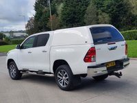 USED 2017 17 TOYOTA HI-LUX 2.4 INVINCIBLE 4WD D-4D DCB 148 BHP ** NO VAT ** NO VAT  + CANOPY