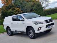 USED 2017 17 TOYOTA HI-LUX 2.4 INVINCIBLE 4WD D-4D DCB 148 BHP ** NO VAT ** NO VAT  + CANOPY