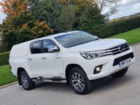 USED 2017 17 TOYOTA HI-LUX 2.4 INVINCIBLE 4WD D-4D DCB 148 BHP ** NO VAT ** NO VAT  + CANOPY
