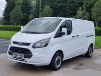 USED 2014 64 FORD TRANSIT CUSTOM 2.2 290 LR P/V 124 BHP ** NO VAT** NO VAT **
