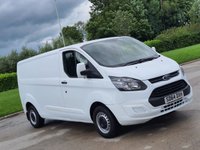 USED 2014 64 FORD TRANSIT CUSTOM 2.2 290 LR P/V 124 BHP ** NO VAT** NO VAT **