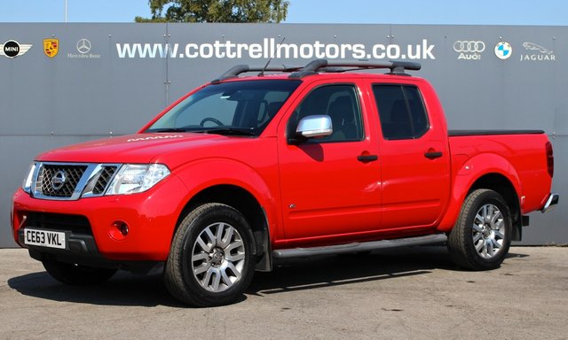 2013 63 Nissan Navara 3.0 OUTLAW DCI 4X4 SHR DCB 228 BHP [ NO VAT ]