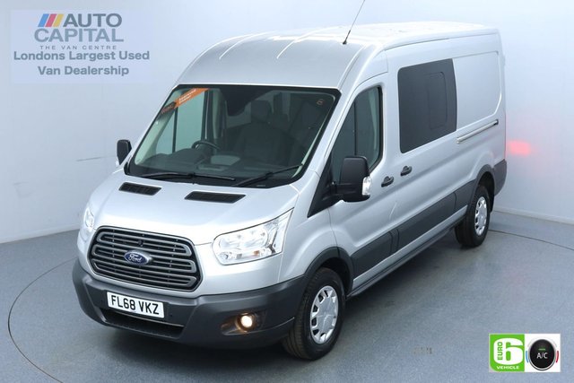 2018 68 FORD TRANSIT 2.0 350 Trend L3 H2 130 BHP 6 Seats Combi Euro 6 Low Emission