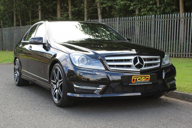 2013 63 MERCEDES-BENZ C-CLASS 2.1 C220 CDI BLUEEFFICIENCY AMG SPORT PLUS 4d 168 BHP