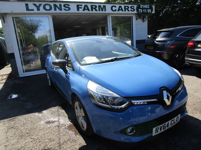 2014 64 Renault Clio 0.9 DYNAMIQUE MEDIANAV ENERGY TCE S/S 5d 90 BHP
