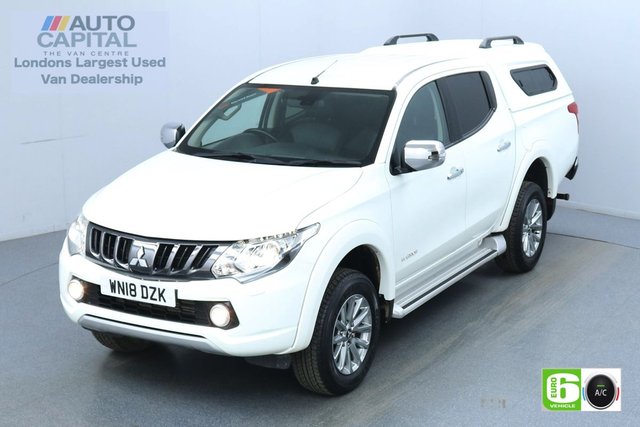 2018 18 MITSUBISHI L200 2.4 DI-D 4WD warrior Auto 180 Bhp Leather Seats Low Emission