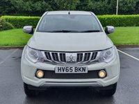 USED 2015 65 MITSUBISHI L200 2.4 DI-D 4X4 BARBARIAN DCB 178 BHP 3 MITSUBISHI DEALER STAMPS IN BOOK