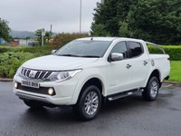 USED 2015 65 MITSUBISHI L200 2.4 DI-D 4X4 BARBARIAN DCB 178 BHP 3 MITSUBISHI DEALER STAMPS IN BOOK