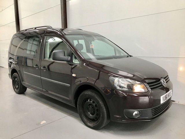 2011 61 Volkswagen Caddy Maxi Life C20 MAXI LIFE 7 SEATS DSG 1.6 TDI 101 BHP
