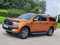 USED 2016 16 FORD RANGER 3.2 WILDTRAK 4X4 DCB TDCI 4d 197 BHP GENUINE LOW MILES + P, SENSORS