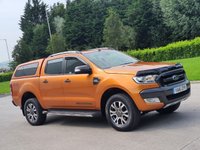 USED 2016 16 FORD RANGER 3.2 WILDTRAK 4X4 DCB TDCI 4d 197 BHP GENUINE LOW MILES + P, SENSORS