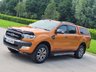 USED 2016 16 FORD RANGER 3.2 WILDTRAK 4X4 DCB TDCI 4d 197 BHP GENUINE LOW MILES + P, SENSORS
