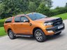 USED 2016 16 FORD RANGER 3.2 WILDTRAK 4X4 DCB TDCI 4d 197 BHP GENUINE LOW MILES + P, SENSORS