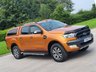 USED 2016 16 FORD RANGER 3.2 WILDTRAK 4X4 DCB TDCI 4d 197 BHP GENUINE LOW MILES + P, SENSORS