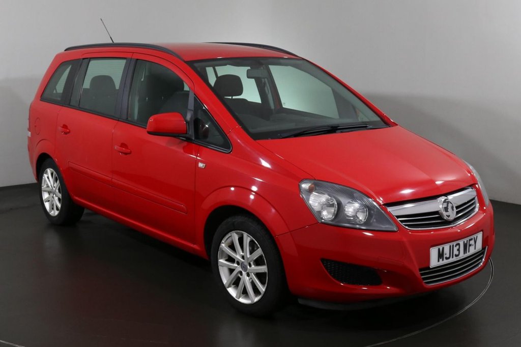 View our VAUXHALL ZAFIRA