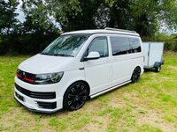 USED 2016 66 VOLKSWAGEN TRANSPORTER 2.0 T28 TDI 4 Berth Camper  Huge Spec. Includes Trailer...