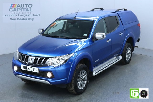 2018 18 MITSUBISHI L200 2.4 DI-D 4WD warrior Auto 180 Bhp Leather Seats Low Emission