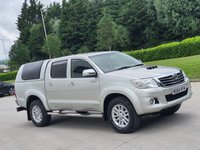 USED 2014 64 TOYOTA HI-LUX 3.0 INVINCIBLE 4X4 D-4D DCB 169 BHP FRONT HEATED SEATS  +  SAT NAV