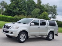 USED 2014 64 TOYOTA HI-LUX 3.0 INVINCIBLE 4X4 D-4D DCB 169 BHP FRONT HEATED SEATS  +  SAT NAV