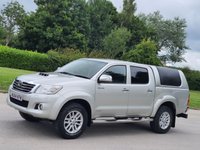 USED 2014 64 TOYOTA HI-LUX 3.0 INVINCIBLE 4X4 D-4D DCB 169 BHP FRONT HEATED SEATS  +  SAT NAV