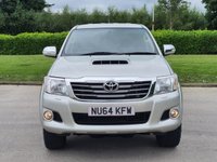 USED 2014 64 TOYOTA HI-LUX 3.0 INVINCIBLE 4X4 D-4D DCB 169 BHP FRONT HEATED SEATS  +  SAT NAV