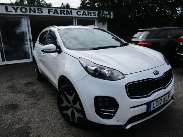 2017 17 Kia Sportage 1.6 GT-LINE GDi AWD 5d 174 BHP AUTOMATIC ALL WHEEL DRIVE