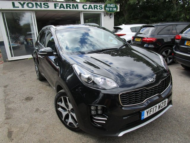 2017 17 Kia Sportage 2.0 CRDI GT-LINE AWD 5d 134 BHP ALL WHEEL DRIVE