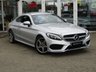 USED 2017 17 MERCEDES-BENZ C CLASS 2.1 C 220 D AMG LINE 2d 168 BHP Finished in IRIDIUM SILVER with contrasting BLACK SPORTS LEATHER trim. This dynamic looking coupe has every extra you could want. It is sporty and agile and great fun to drive. Features include, Rear View Camera, Heated Leather seats, DAB radio, Cruise Control and much more. Just Serviced and 12 Months MOT