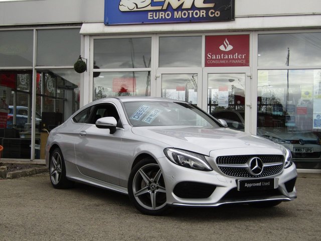 2017 17 Mercedes-Benz C Class 2.1 C 220 D AMG LINE 2d 168 BHP