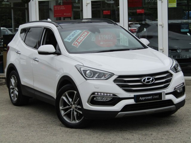2016 16 Hyundai Santa FE 2.2 CRDI PREMIUM SE BLUE DRIVE 5d 197 BHP