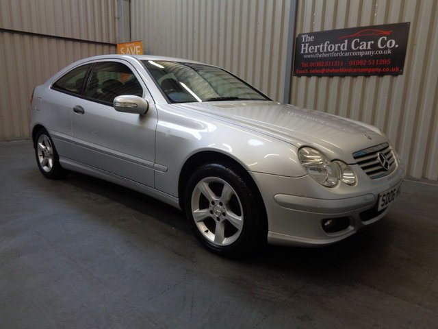 2006 06 Mercedes-Benz C Class 1.8 C180 KOMPRESSOR SE SPORTS 3d 141 BHP