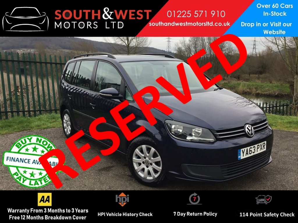 View our VOLKSWAGEN TOURAN