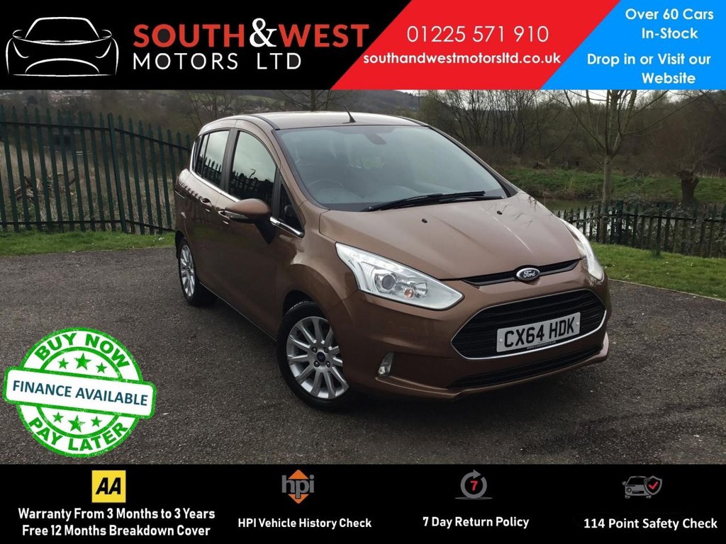 View our FORD B-MAX