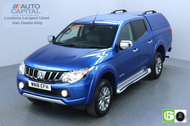 2018 18 MITSUBISHI L200 2.4 DI-D 4WD warrior Auto 180 Bhp Leather Seats Low Emission