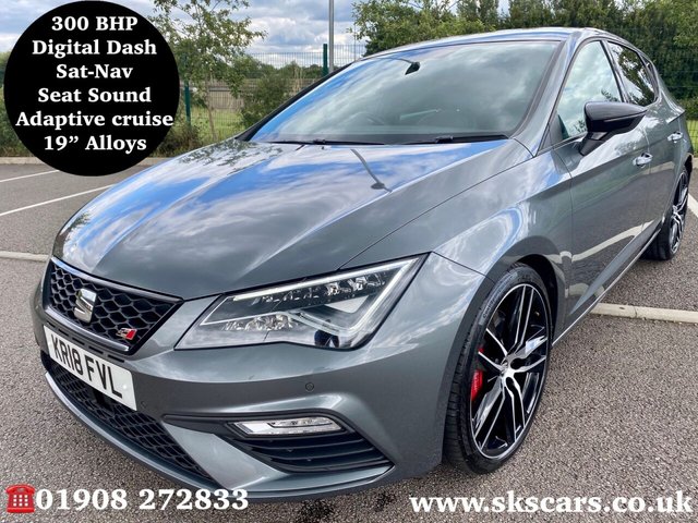 2018 18 Seat Leon 2.0 TSI CUPRA DSG 5d 297 BHP