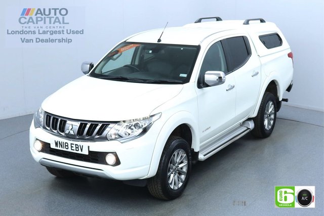 2018 18 MITSUBISHI L200 2.4 DI-D 4WD warrior Auto 180 Bhp Leather Seats Low Emission